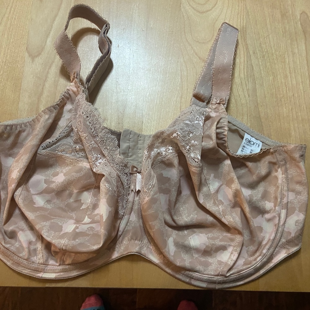 Elomi Women's Beige Bra Morgan Underwire EL4111 Size US 38J